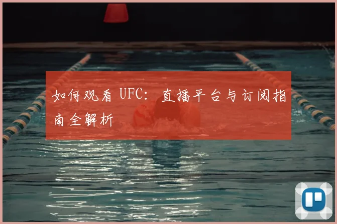 如何观看 UFC：直播平台与订阅指南全解析